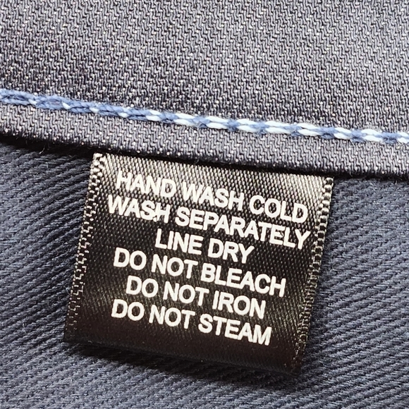 Blue Delta Men's Straight Leg Black Denim Jean - Picture 5 of 5